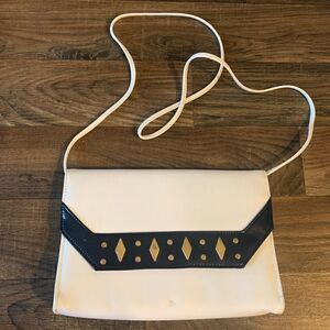 White over the shoulder bag